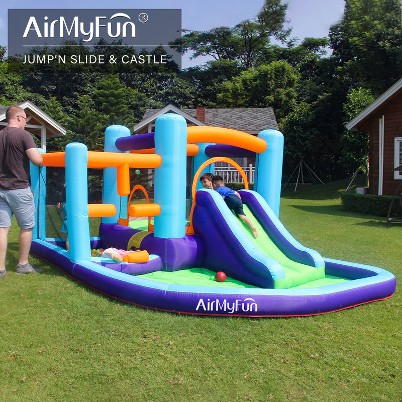 Load image into Gallery viewer, Inflatable PlayHouse with Ball Pool
