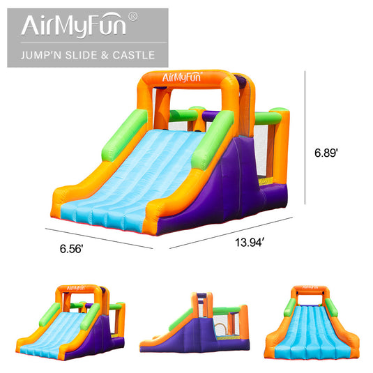 Wide Slide Bounce House