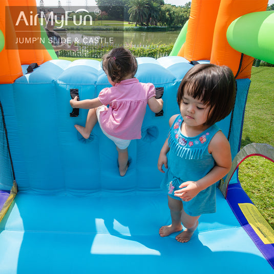 Wide Slide Bounce House