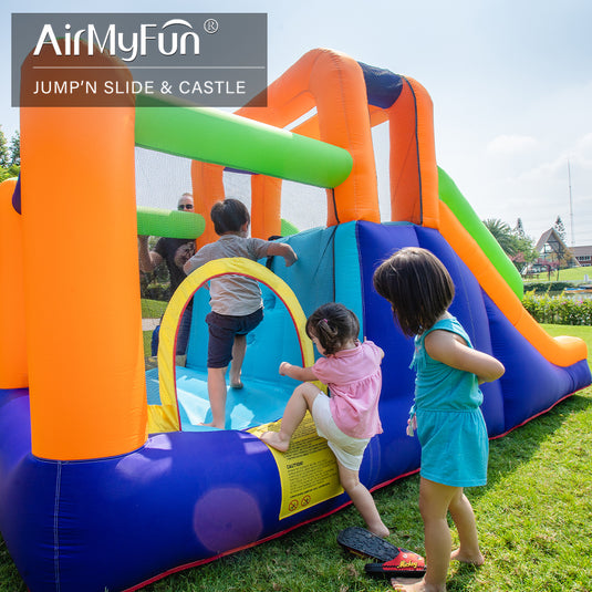 Wide Slide Bounce House