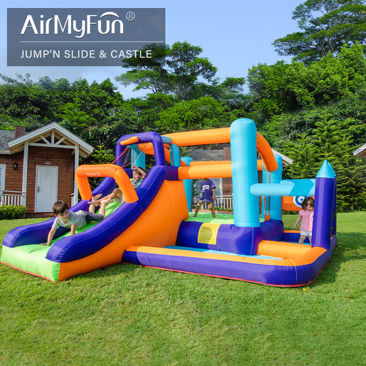 Inflatable Bounce House with Long Slide